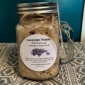Lavender Fields All Natural Exfoliating Sugar Scrub
